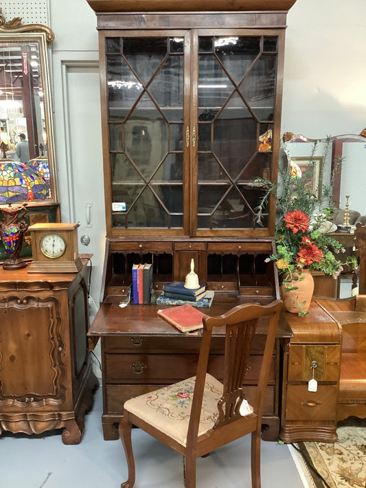 Drop front Mahogany Secretary Desk|4225