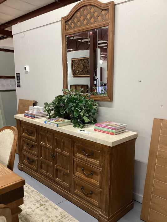 Drexel Heritage Dresser w/ Mirror|4260