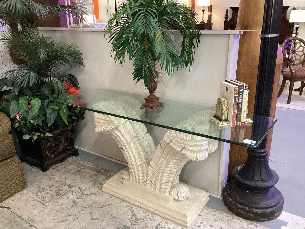 Glass Top Console|4271