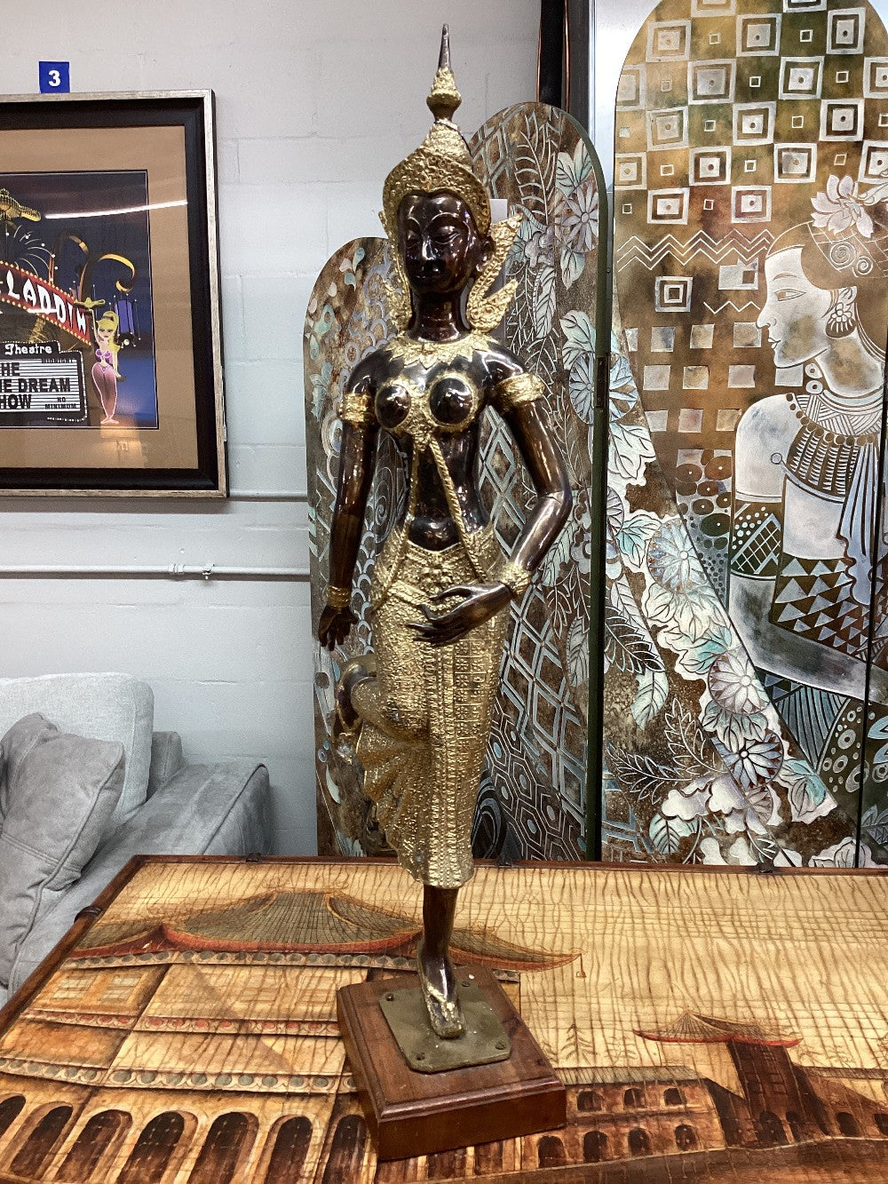 Pra Ram dancing statue – Berner's Auction, Inc.