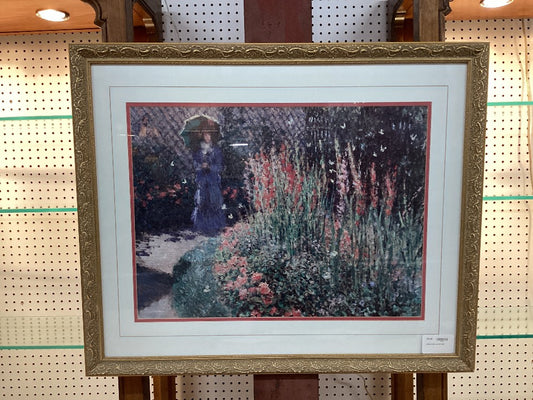 Artwork with umbrella lady|4299