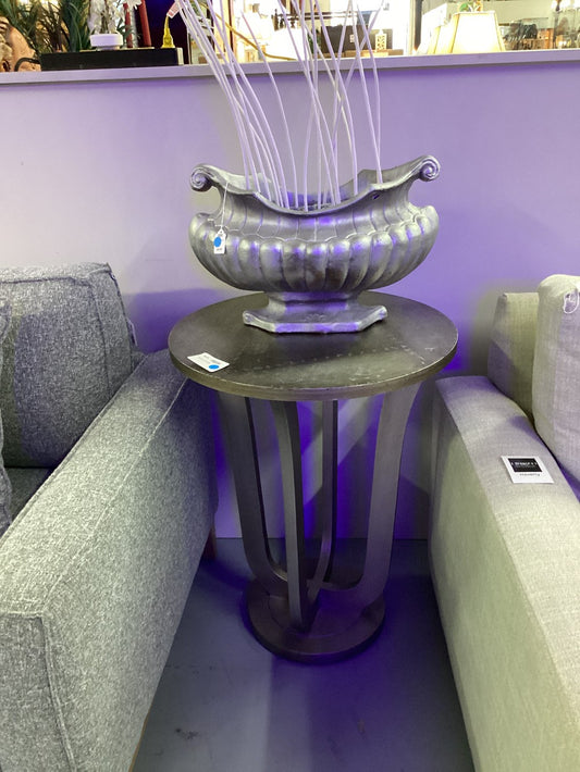 Silverround side table|4308
