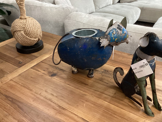 Metal Cat Ice Box|4370