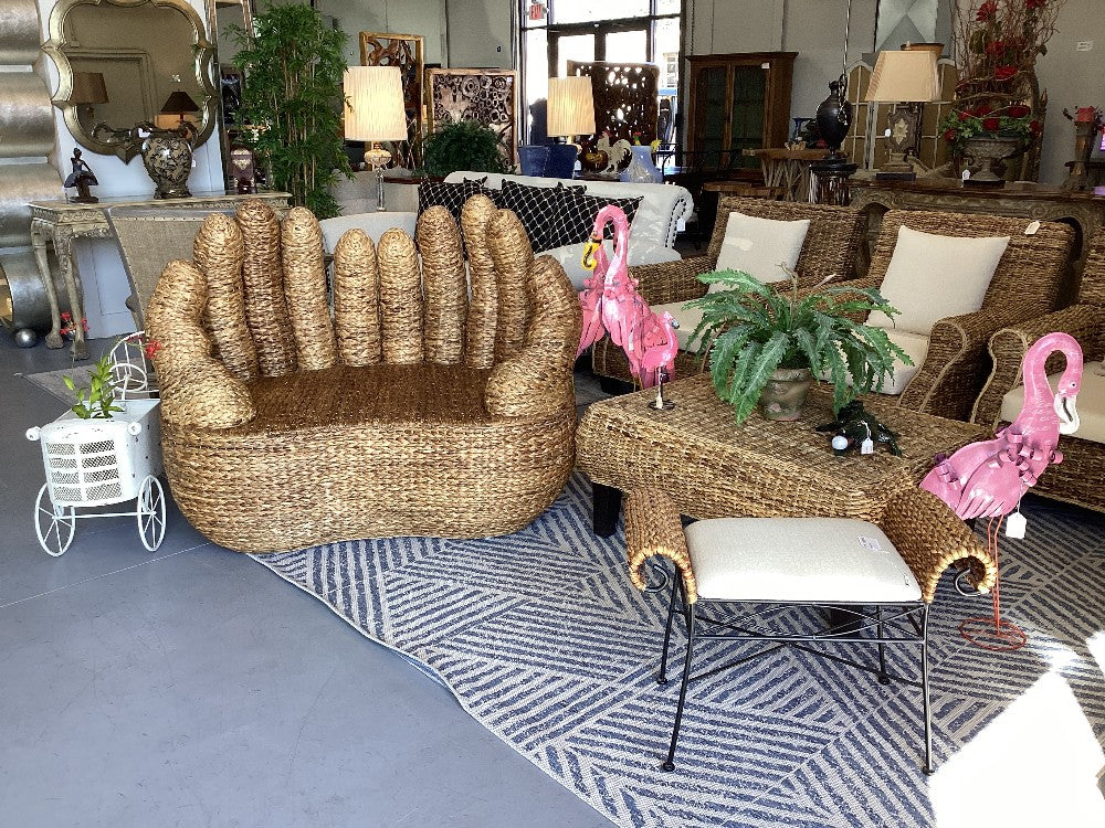 Hand sea grass chair|4393