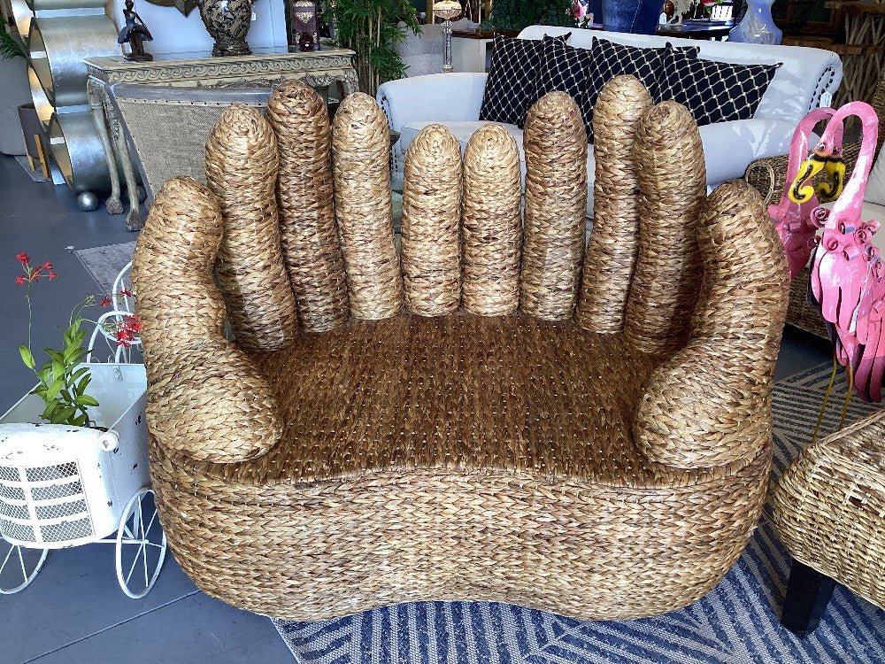 Hand sea grass chair|4394