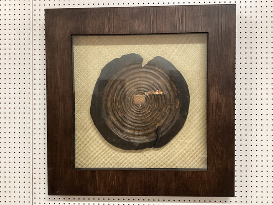 Framed piece of wood art|4446