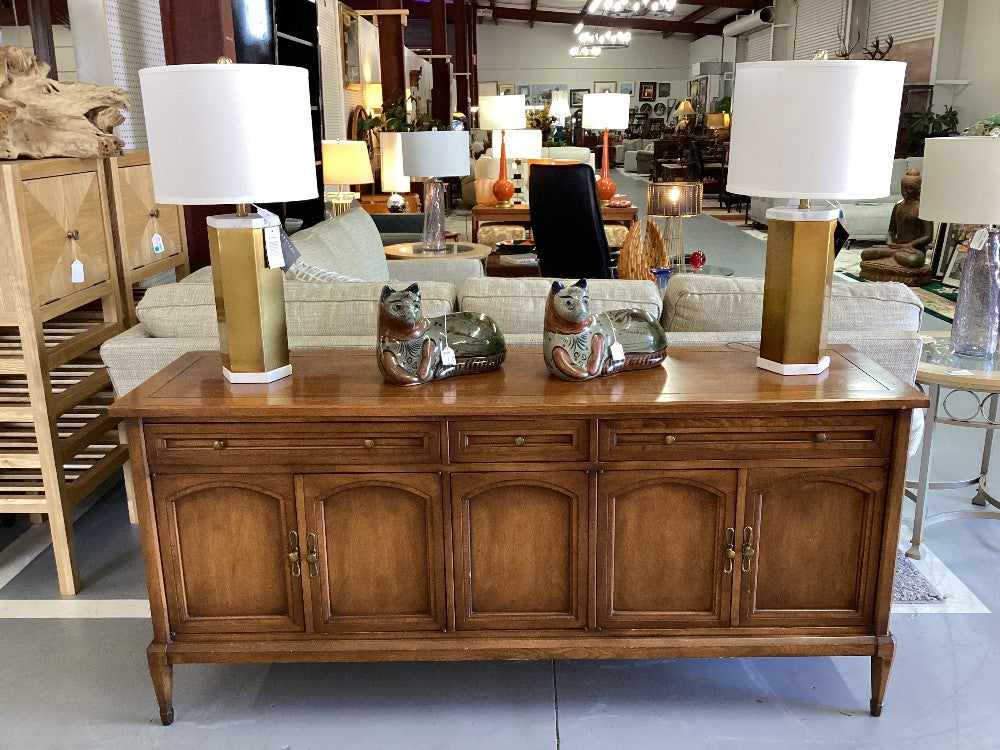 Wood console|4596