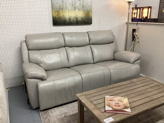 Heat and massage leather electric reclining sofa|4599