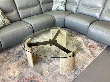 Glass Top Coffee Table|4615