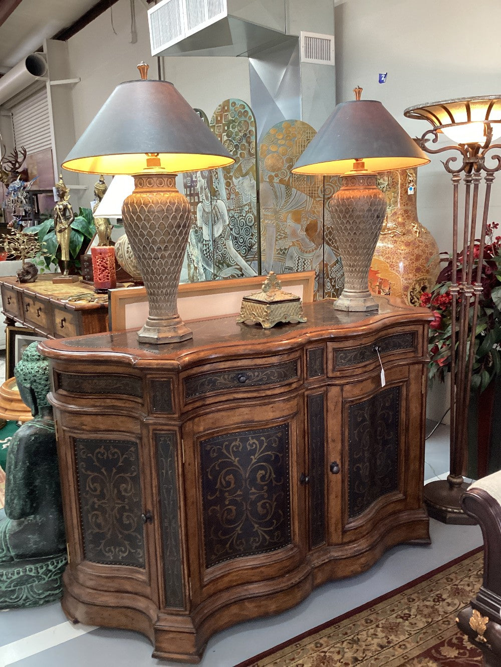 Pair of scale lamps – Berner's Auction, Inc.