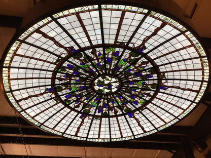 Stained glass dome 38 panels 12 ft|4809