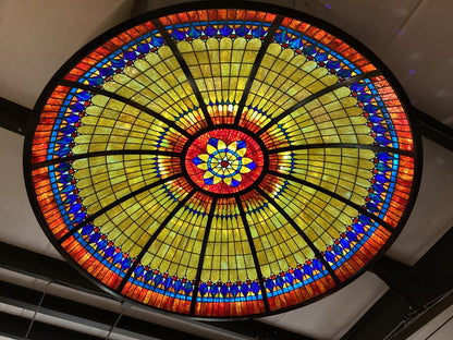 Stained glass dome 8 ft|4811