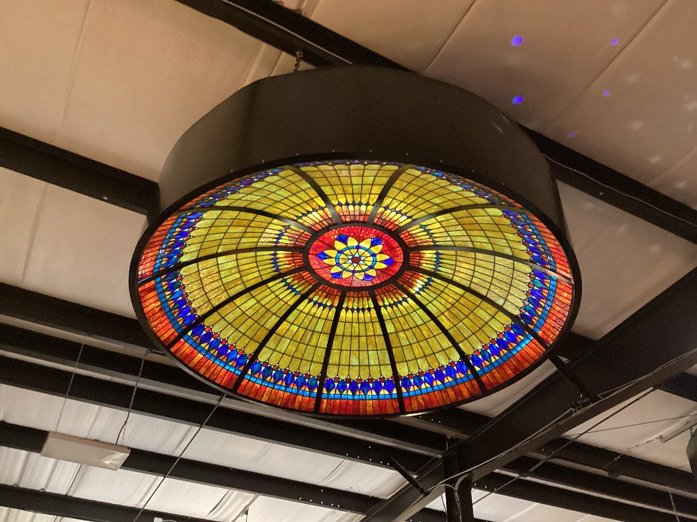 Stained glass dome 8 ft|4812