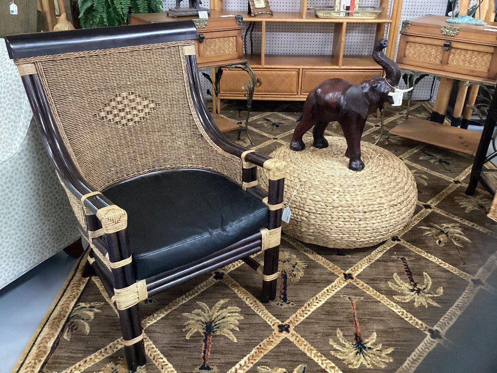 Ratan and wood chair|4841
