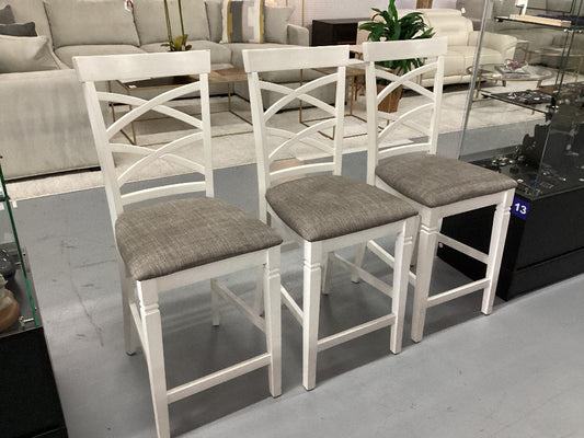 Farmhouse style barstool|4869