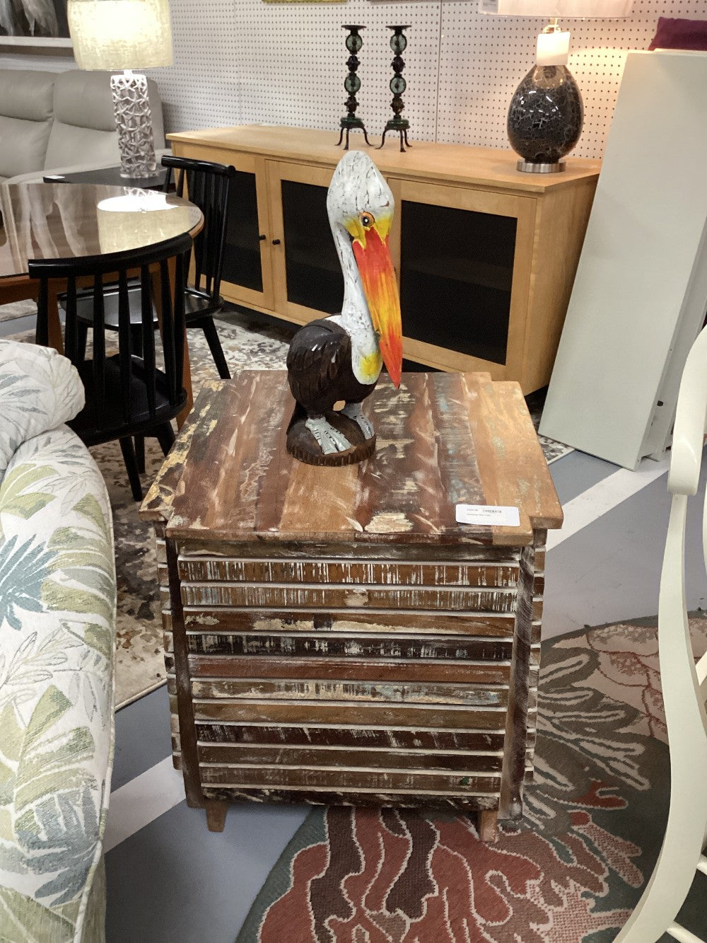 Distressed Side Table|4884