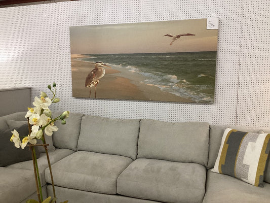 Beach and bird artwork|4951