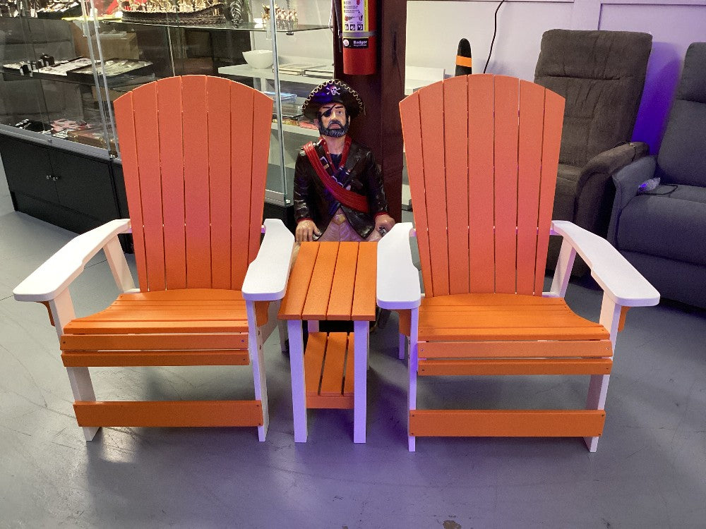 Phoenix Outdoor Polywood Adirondack 3pc Set|5011