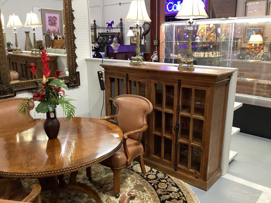 Glass front Console|5046