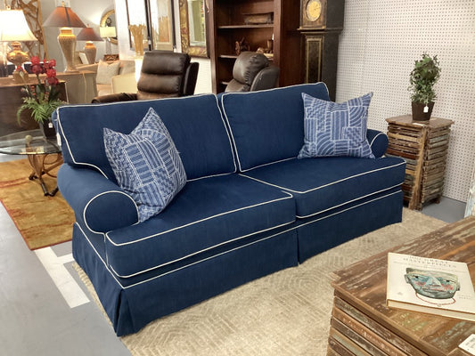 Stone and Leigh Blue sofa|5203