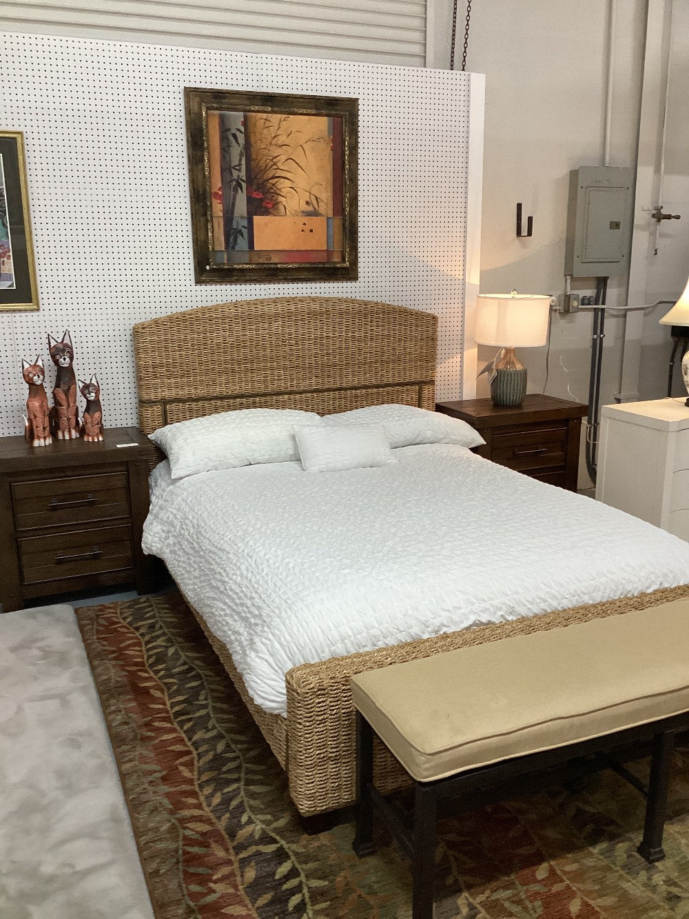 Full Rattan Bed|5226