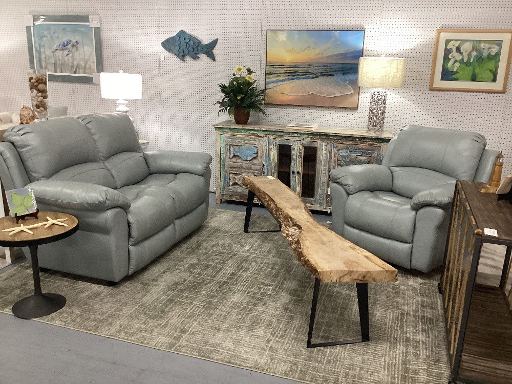 Leather Loveseat|5234