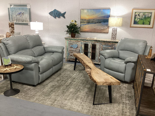 Leather Loveseat|5234