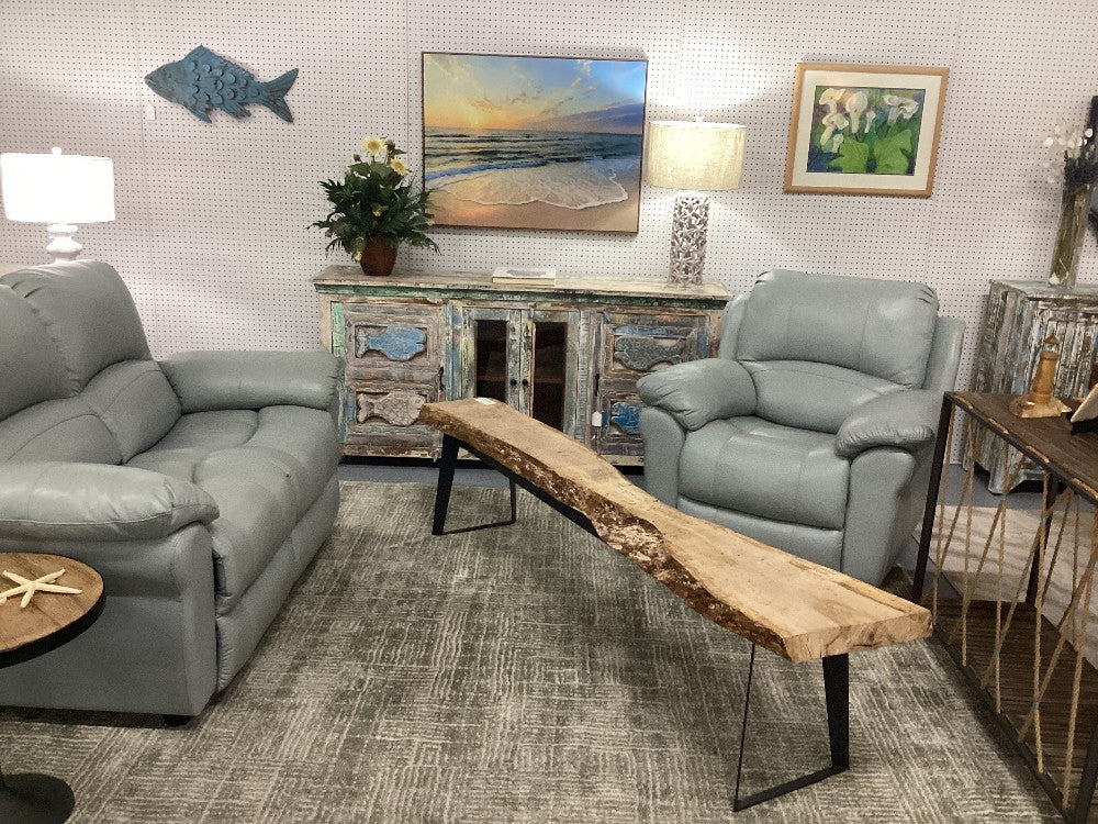 Leather Manual Recliner|5236