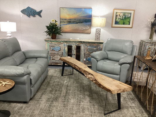 Leather Manual Recliner|5236