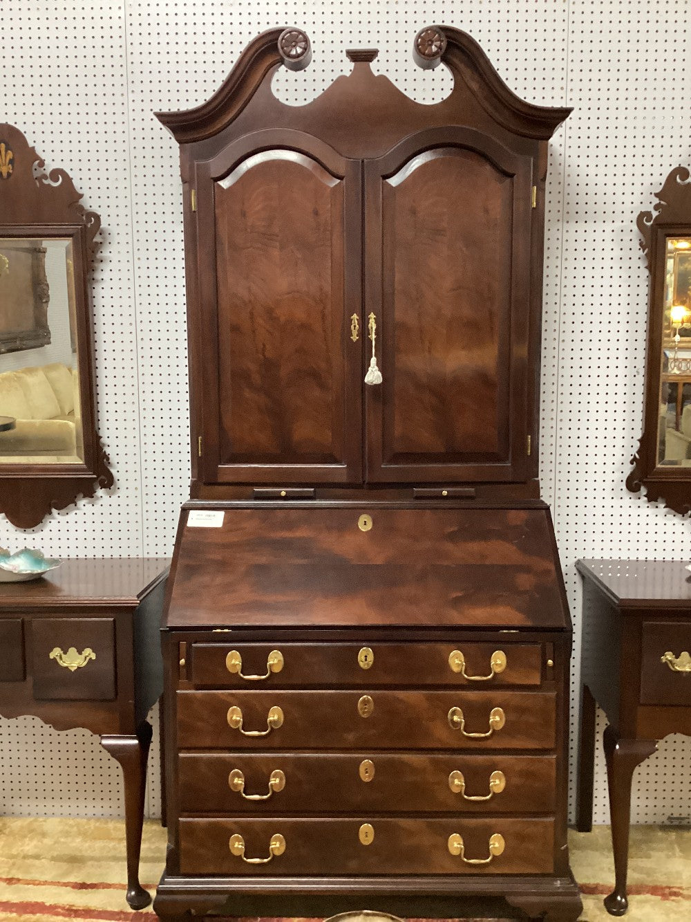 Mahogany Drop Front Desk|5323