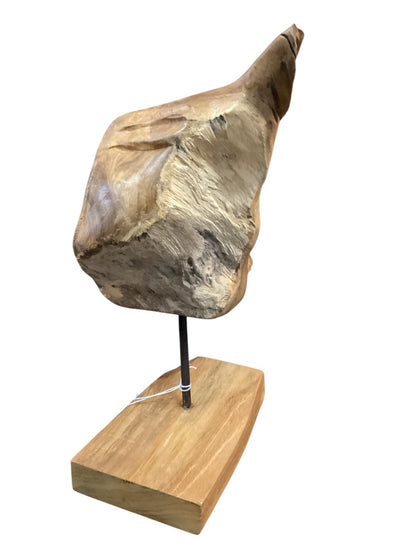 Teak Rhino head|2761