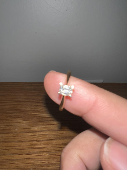 14K Gold and Diamond Engagement Ring