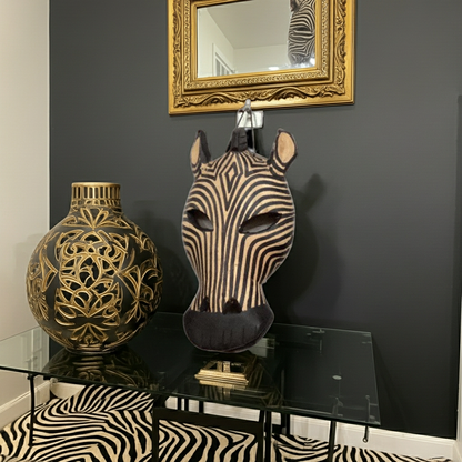 Zebra wall decor