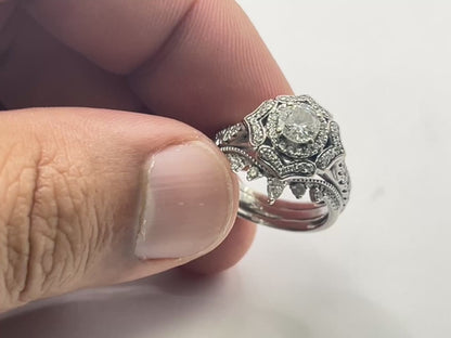 White Gold (14kt) Engagement Ring