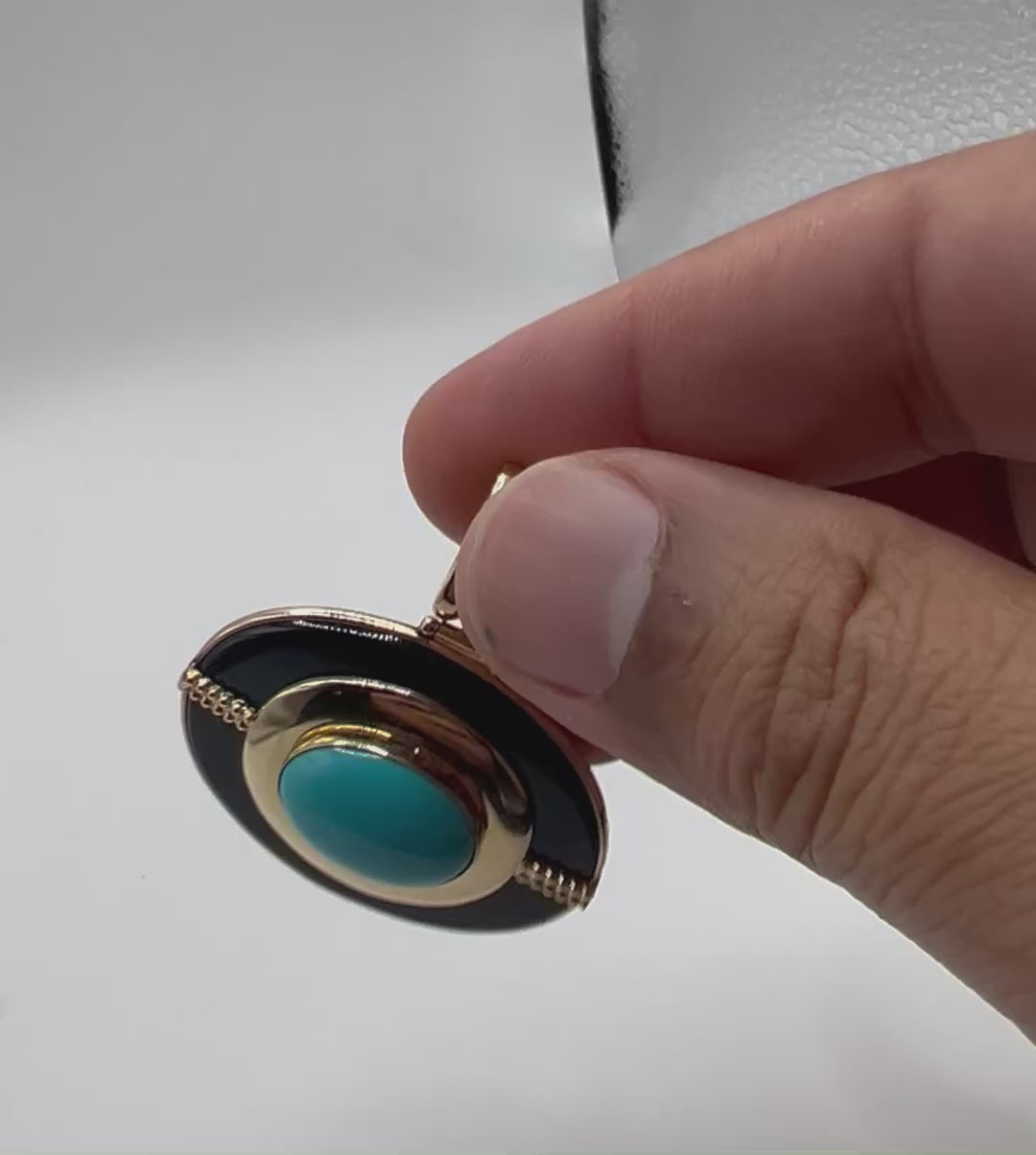 Robins Egg Blue Turquoise Pendant
